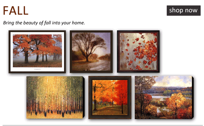 FALL - Bring the beauty of fall into your home.