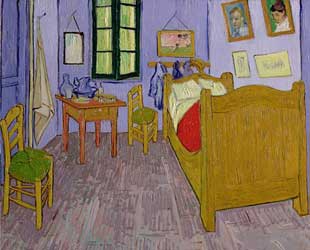 The Bedroom at Arles, c.1887 by Vincent Van Gogh