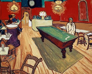 The Night Cafe in the Place Lamartine in Arles, c.1888 by Vincent Van Gogh