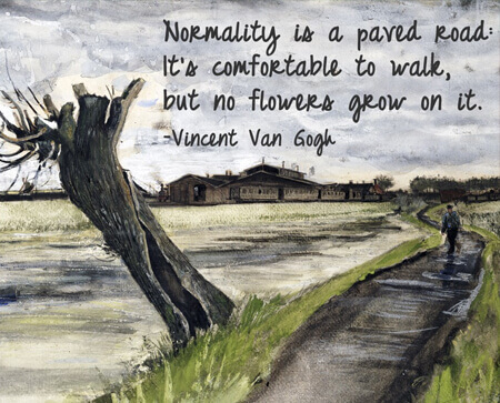 Van Gogh Quote Art
