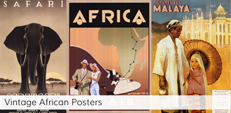 Vintage African Posters