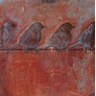 Row of Sparrows II Fine Art Print by Norman Wyatt Jr. at FulcrumGallery.com