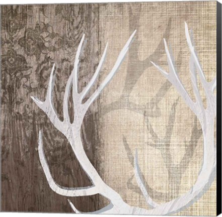 Framed Deer Lodge I Print