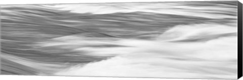 Framed Black &amp; White Water Panel X Print