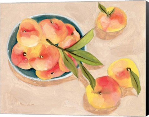 Framed Saturn Peaches I Print