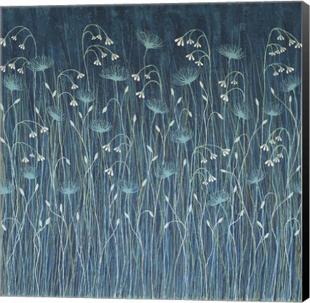 Framed Blue-ming Print