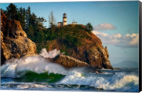 Framed Cape Disappointment Print