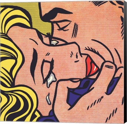 Roy Lichtenstein	Kiss V, 1964