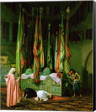 Framed Shrine of Imam Hussein Print