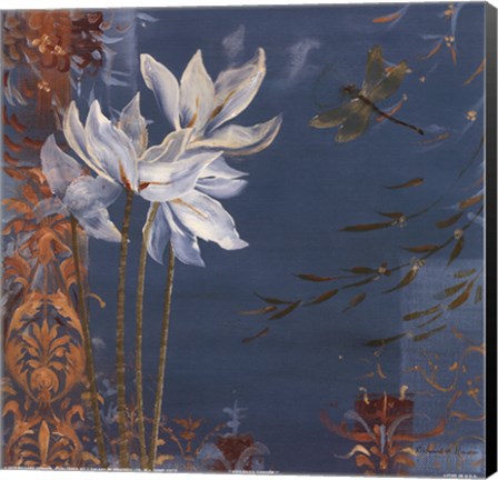 Framed Krishna&#39;s Garden I Print