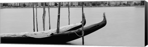 Framed Gondola in a lake, Oakland, California, USA Print