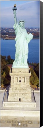 Framed Statue Of Liberty, New York, NYC, New York City, New York State, USA Print