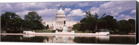 Framed Capitol Building, Washington DC Print