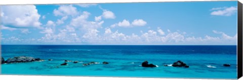 Framed Bermuda, Atlantic Ocean Print