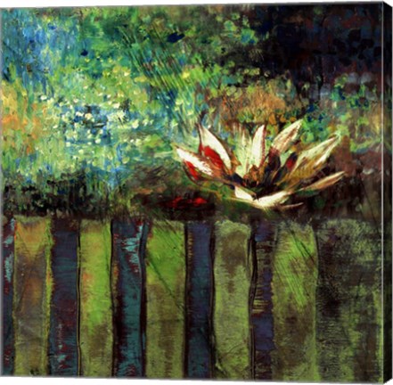 Framed Impressionist Lily I Print