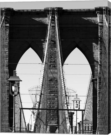 Framed Bridges of NYC II Print