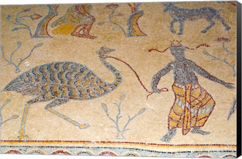 Framed Mosaics, Moses Memorial Church, Mount Nebo, East Bank Plateau, Jordan Print