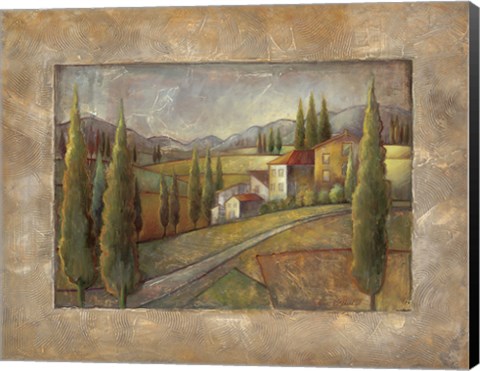 Framed Tuscan Sun II Print