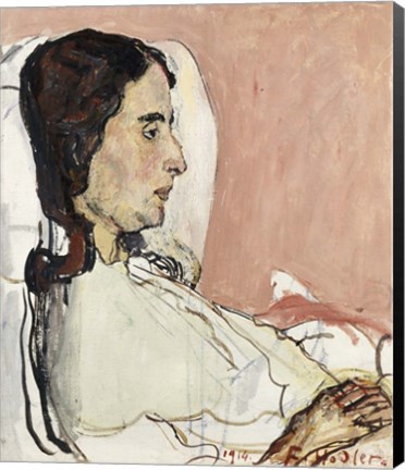Framed Madame Gode-Darel Sick, 1873-1915 Print