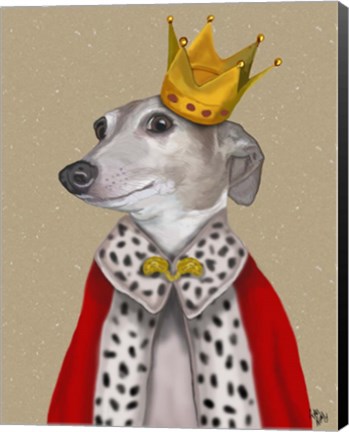 Framed Greyhound Queen Print