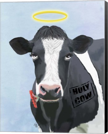 Framed Holy Cow Print