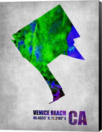Framed Venice Beach California Print