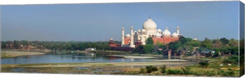 Framed Taj Mahal, Agra, Uttar Pradesh, India Print