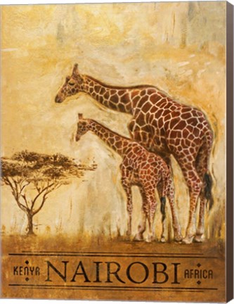Framed Nairobi Print