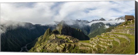 Framed ruins at Machu Picchu, Peru Print