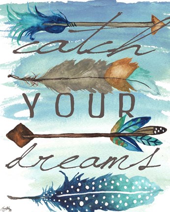 Framed Catch Your Dreams Print