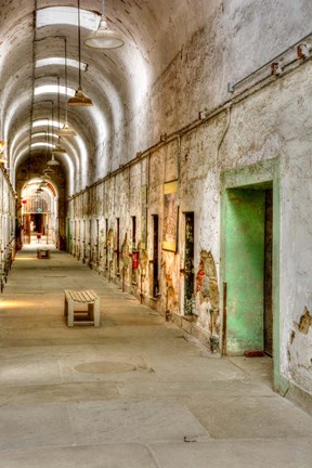 Framed Eastern State Penitentiary Interior, Pennsylvania Print