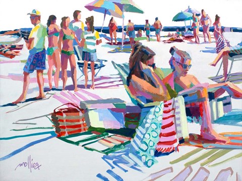 Framed Beach Party Print