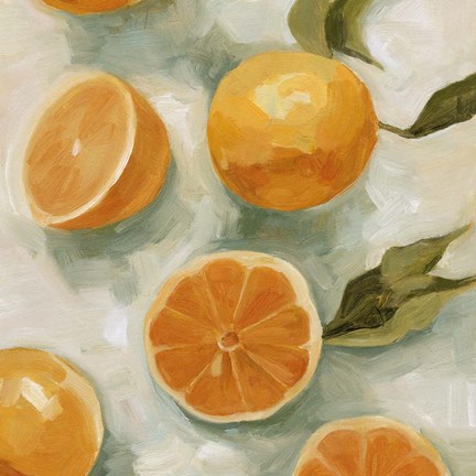 Framed Fresh Citrus I Print