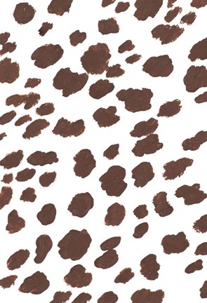 Framed Cheetah Pattern I Print