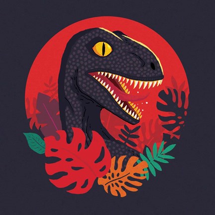 Framed Tropic Raptor Print