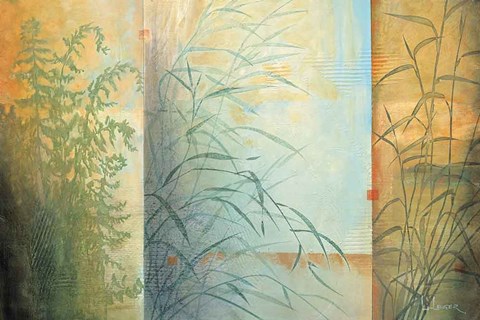 Framed Ferns &amp; Grasses Print