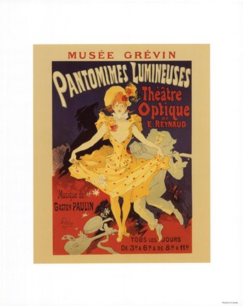 Framed Pantomines Lumin Print