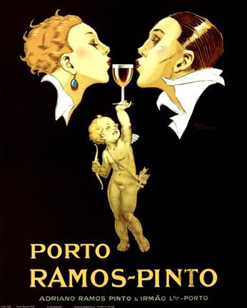 Framed Porto Ramos-Pinto Print