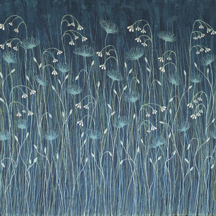 Framed Blue-ming Print