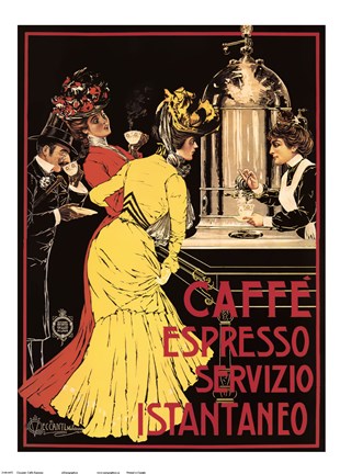 Framed Caffe Espresso Print