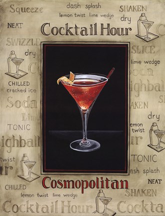 Framed Cosmopolitan Print