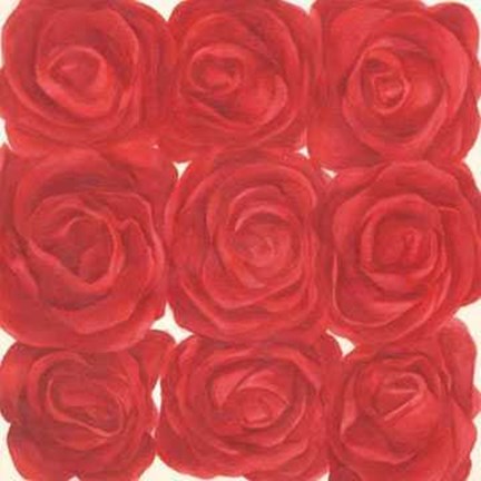 Framed Red Roses 9 Print