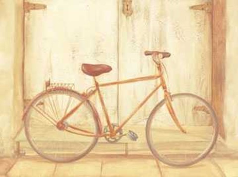 Framed Bicycle 2 Print