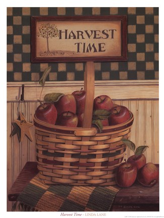 Framed Harvest Time Print