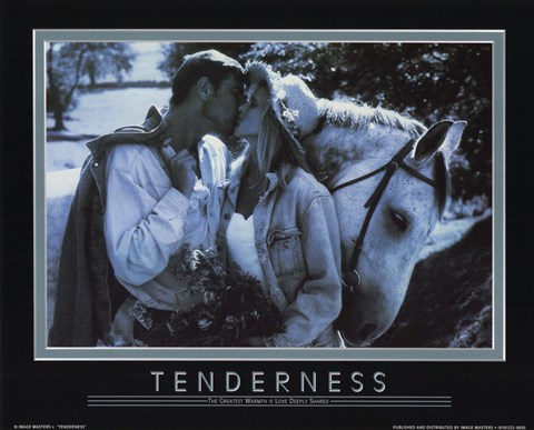 Framed Tenderness-the Greatest Warmth Print