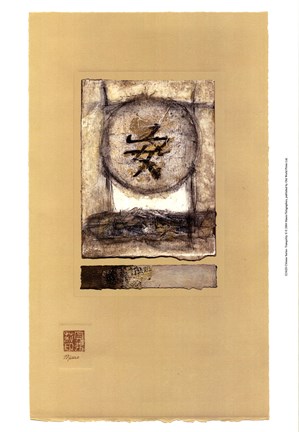 Framed Chinese Series - Tranquility II Print
