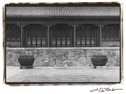 Framed Chinese Symmetry, Beijing Print