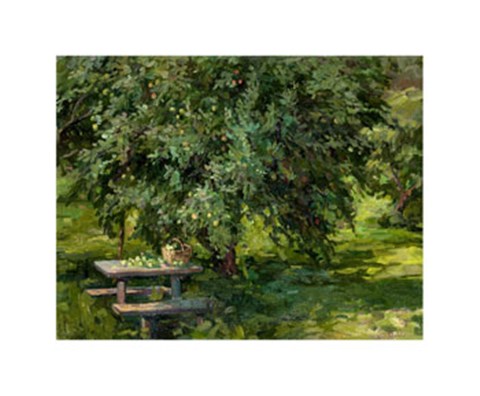 Framed Under the Apple Tree Print