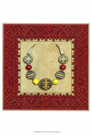 Framed Oudayas Jewels Print