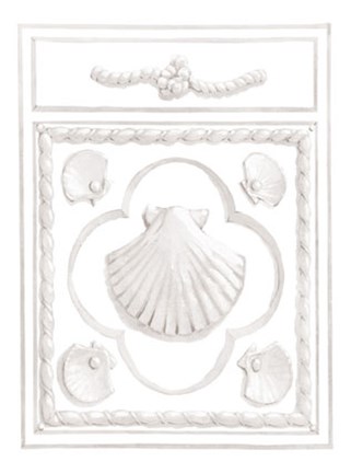 Framed Shell Panel Print